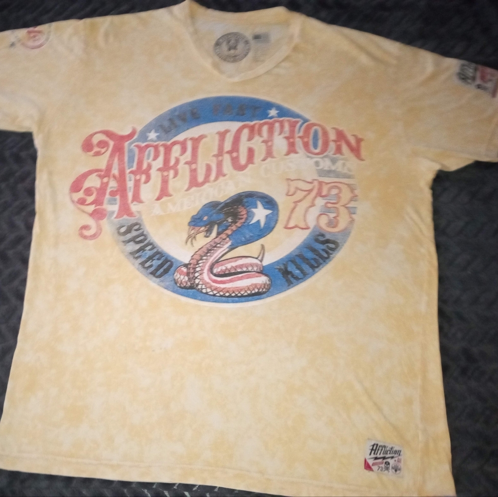 AFFLICTION Brand Shirt ~ Mens Size 2XL